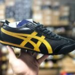 Onitsuka Tiger Black Yellow Premium Sneakers
