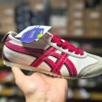 Onitsuka Tiger Cream Red Vintage Sneakers