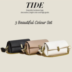 Luxury Chain Shoulder Crossbody Bag – Elegant Flap Handbag (3 Colour Set)