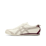 Onitsuka Tiger Cream Maroon Sneakers