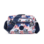 Printed Crossbody Sling Bag with Adjustable Strap & Front Zipper Pocket - Image 2