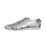 Onitsuka Tiger Silver Metallic Sneakers