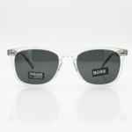 Clear Frame Polarized Square Sunglasses – Stylish UV Protection Eyewear