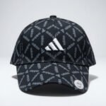 Embroidered Logo Baseball Cap – Adidas Monogram