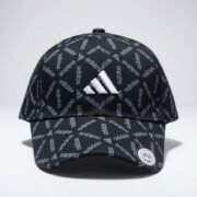 Embroidered Logo Baseball Cap – Adidas Monogram