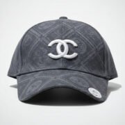 Embroidered Logo Baseball Cap – Chanel Double C