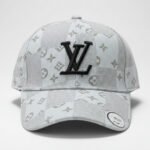 Embroidered Monogram Baseball Cap – Louis Vuitton Logo