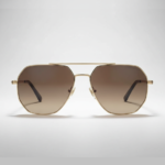 Brown Gradient Aviator Sunglasses – Classic Outdoor Shades
