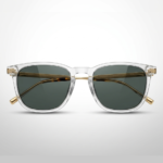 Classic Green Lens Sunglasses – Premium Metal Frame