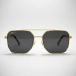 Dark Lens Metal Frame Sunglasses – Premium Fashion Eyewear