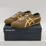 Onitsuka Tiger Brown Classic Heritage Sneakers