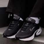 Women's Black Air Style Running Sneakers