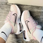 Women's Pink Air Cushion Sneakers