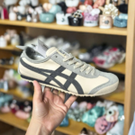 Onitsuka Tiger Grey Blue Classic Sneakers