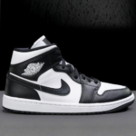 Women's Black White Classic High Sneakers