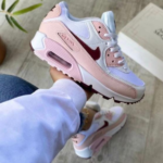 Women's Pink Air Cushion Sneakers