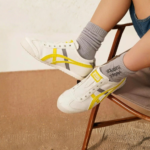 Onitsuka Tiger White Yellow Retro Sneakers