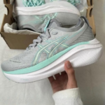 Women's Grey Mint Running Sneakers