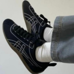 Women's Black Sport Training Sneakers